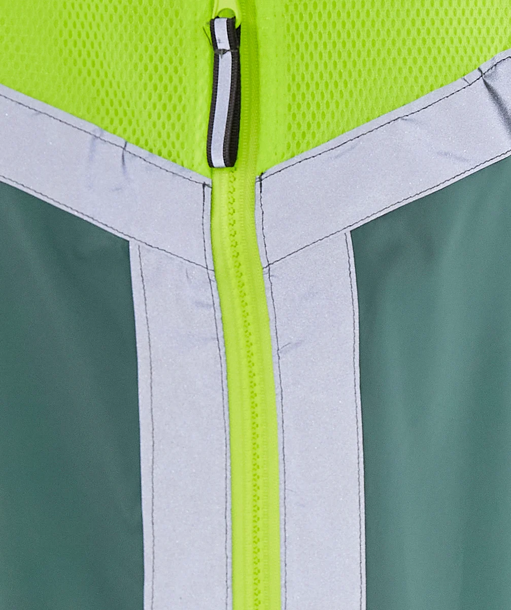 GOFLUOGILET DE SÉCURITÉ ROCCO JAUNE ET KAKI
