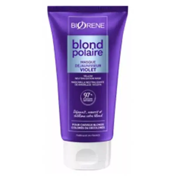 Máscara tonalizante roxa Biorene Polar Blonde 150 ml