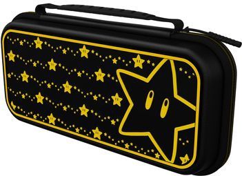 PDP Gaming Switch Travel Case Plus - Super Star Glow in the Dark - Consolehoes - Nintendo Switch/OLED/Lite