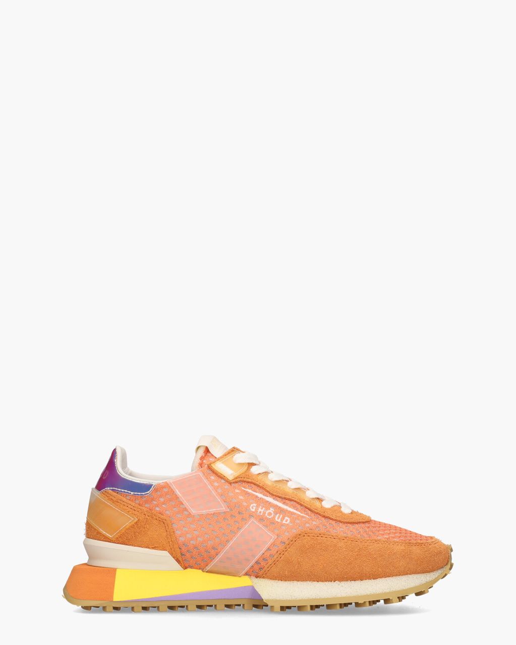 Ghoud Rush Groove Oranje Damessneakers