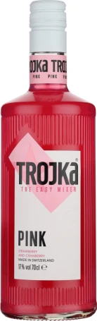 TROJKA VODKA PINK 70CL