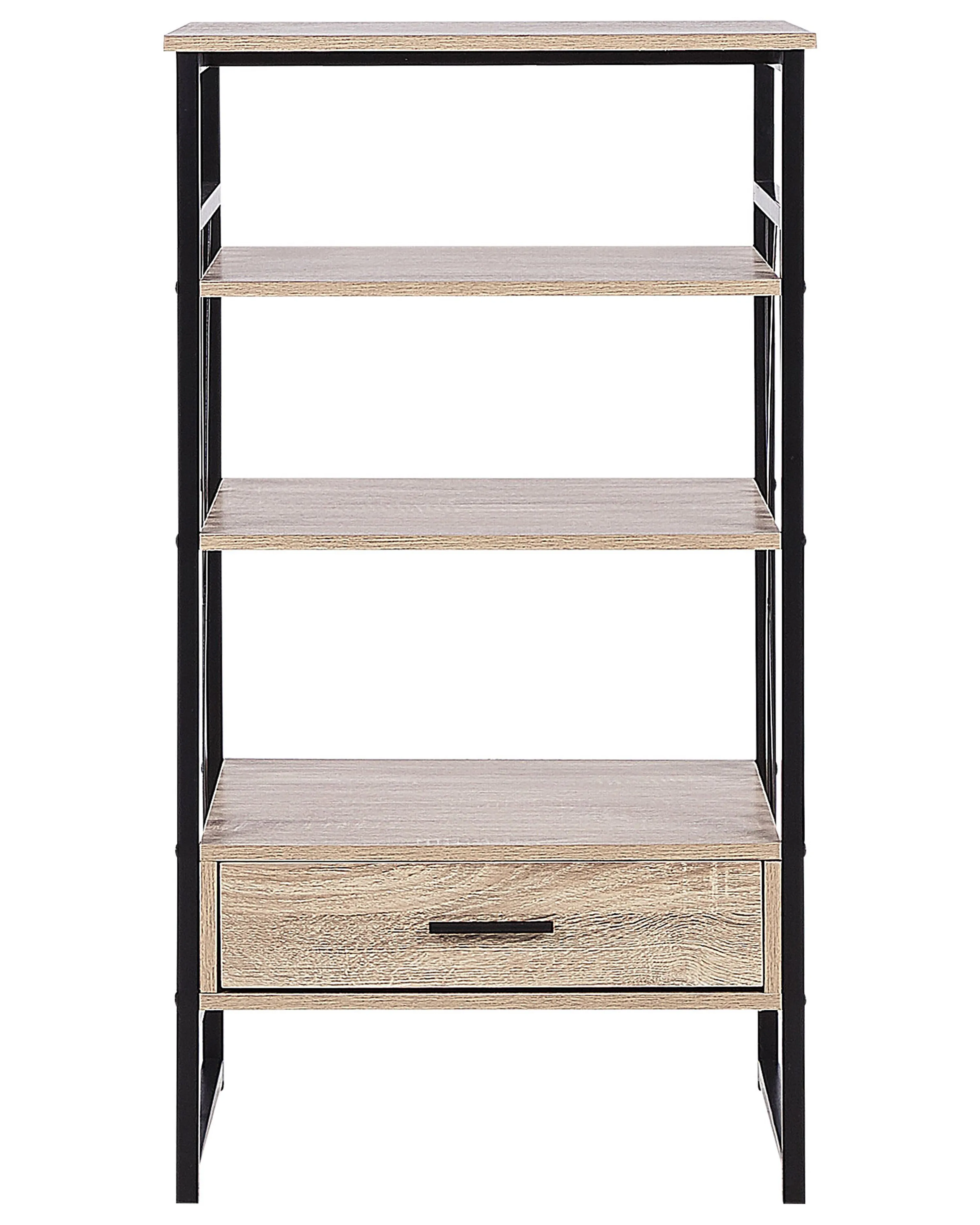 Opbergkast met 3 planken KEENE 101 cm Lichtbruin
