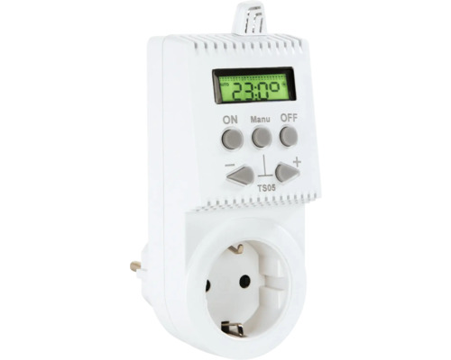 Vital verwarmingscontactdoosthermostaat HVHSDT05 wit