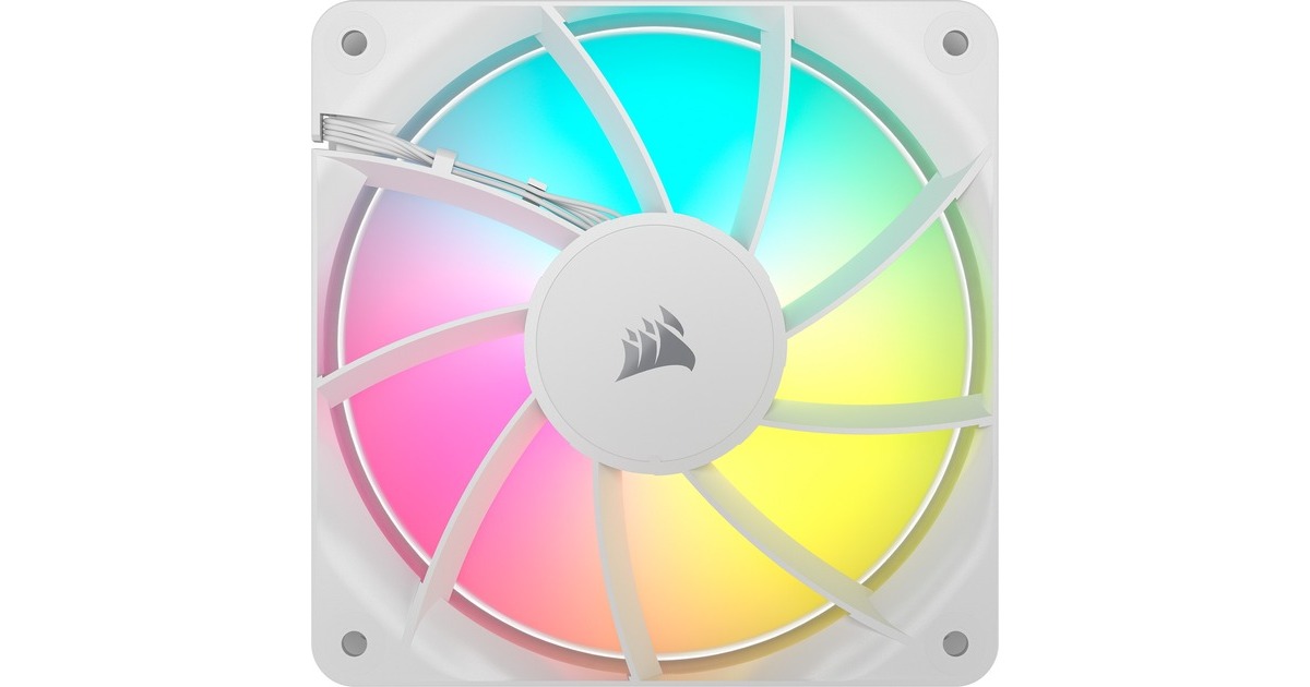 CorsairRS120 ARGB case fan  (Wit, 120 x 120 x 25 mm, PWM)