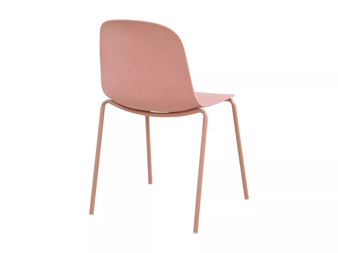 Chaise de conférence - Plastique - Rose - Hardin