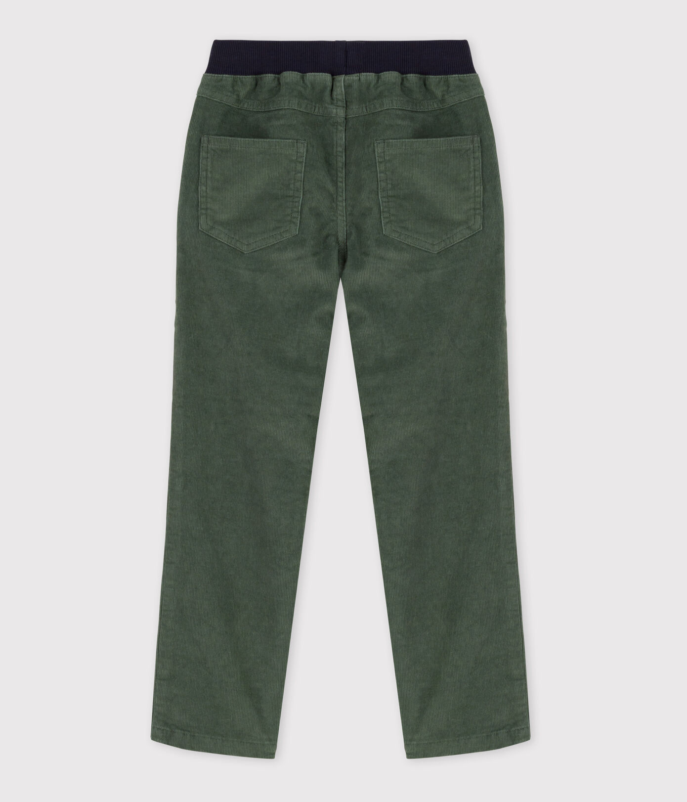Pantalon droit en velours moyen enfant fille / garçon