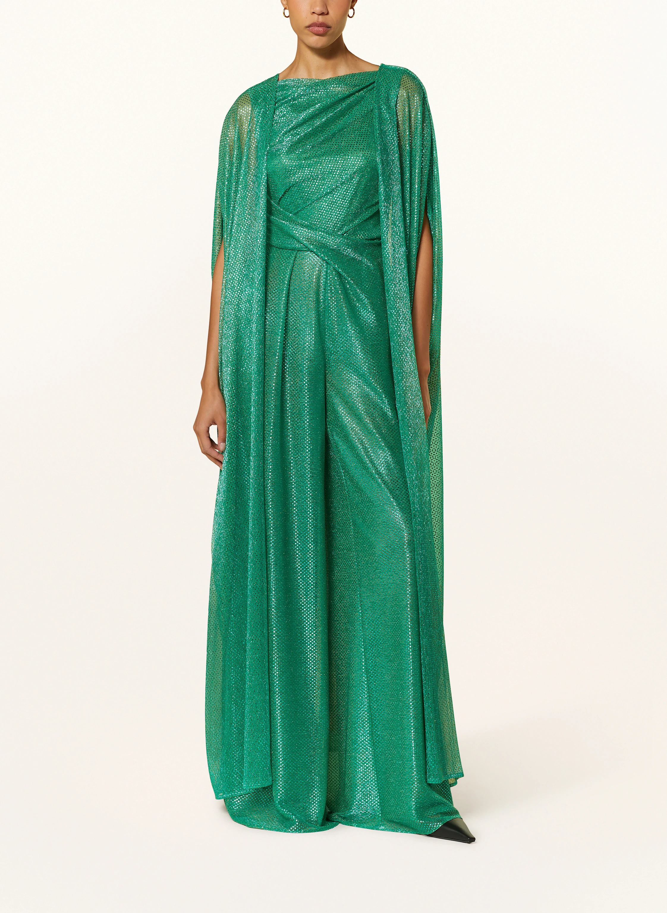 TALBOT RUNHOF Cape mit Glitzergarn