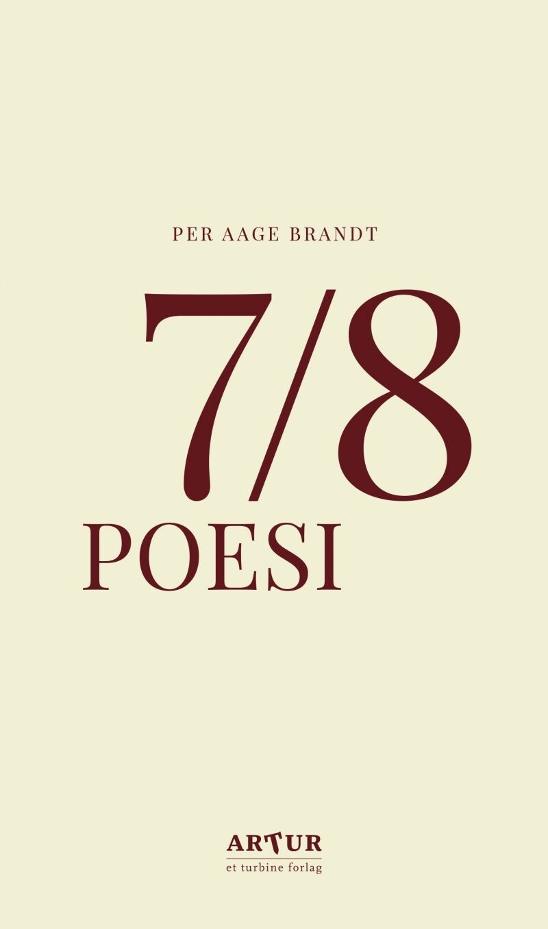 7/8 Poesi - Per Aage Brandt - Bog