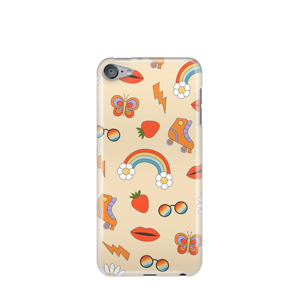 iPod Touch 7G Gummi Hülle Sommerfreude - Versch. Farben