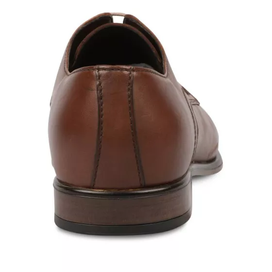 Derbies MARRON B-BLAKE CUIR