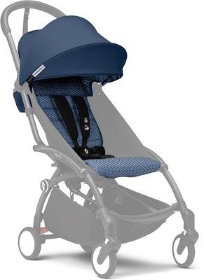 Stokke YOYO 3 Sportsvogn inkl. Newborn Pack, Air France Blue/White