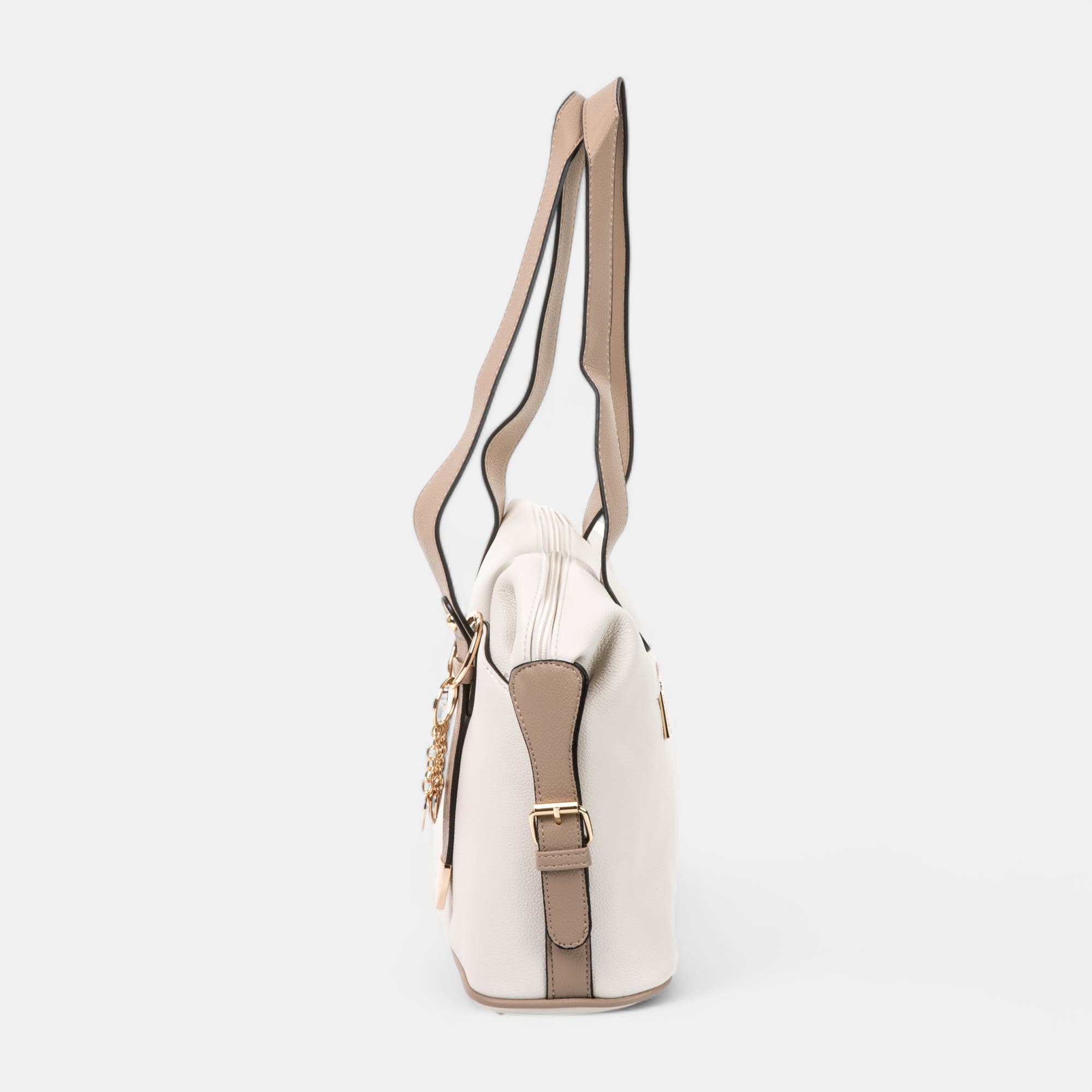 Sac à main beige