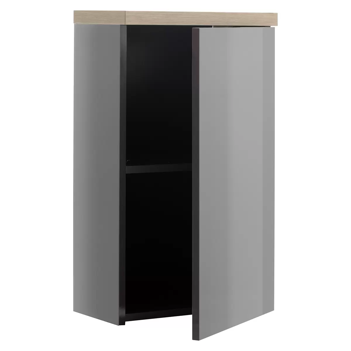 Wandschrank 1T Mundi Artisan Eiche,grau