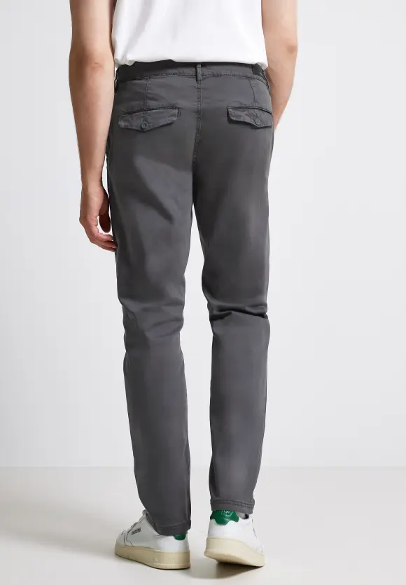 Regular Fit Chinohose - phantom grey