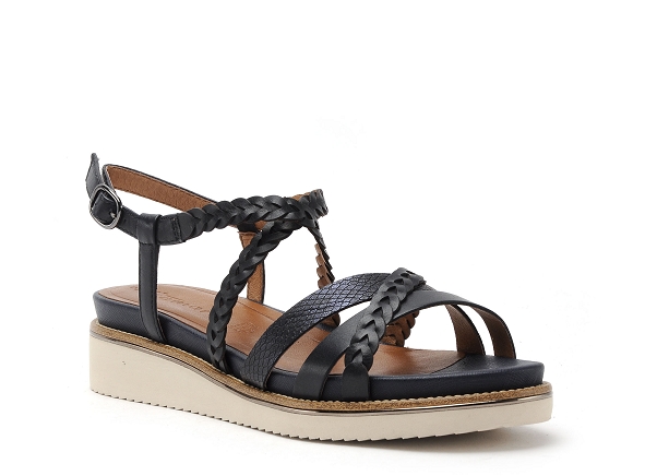 Tamaris nu pieds plats femme 28207 42 bleu