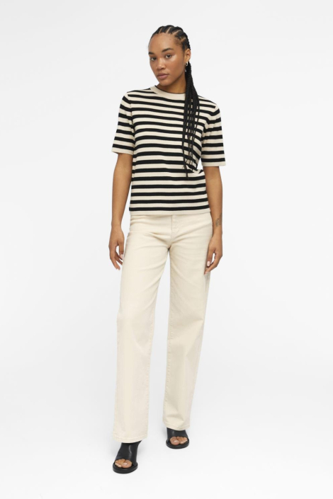 Object beige dames trui