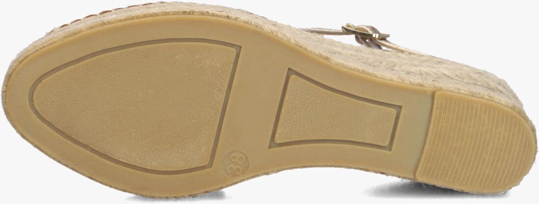 goudkleurig ayana espadrilles omo25yu816