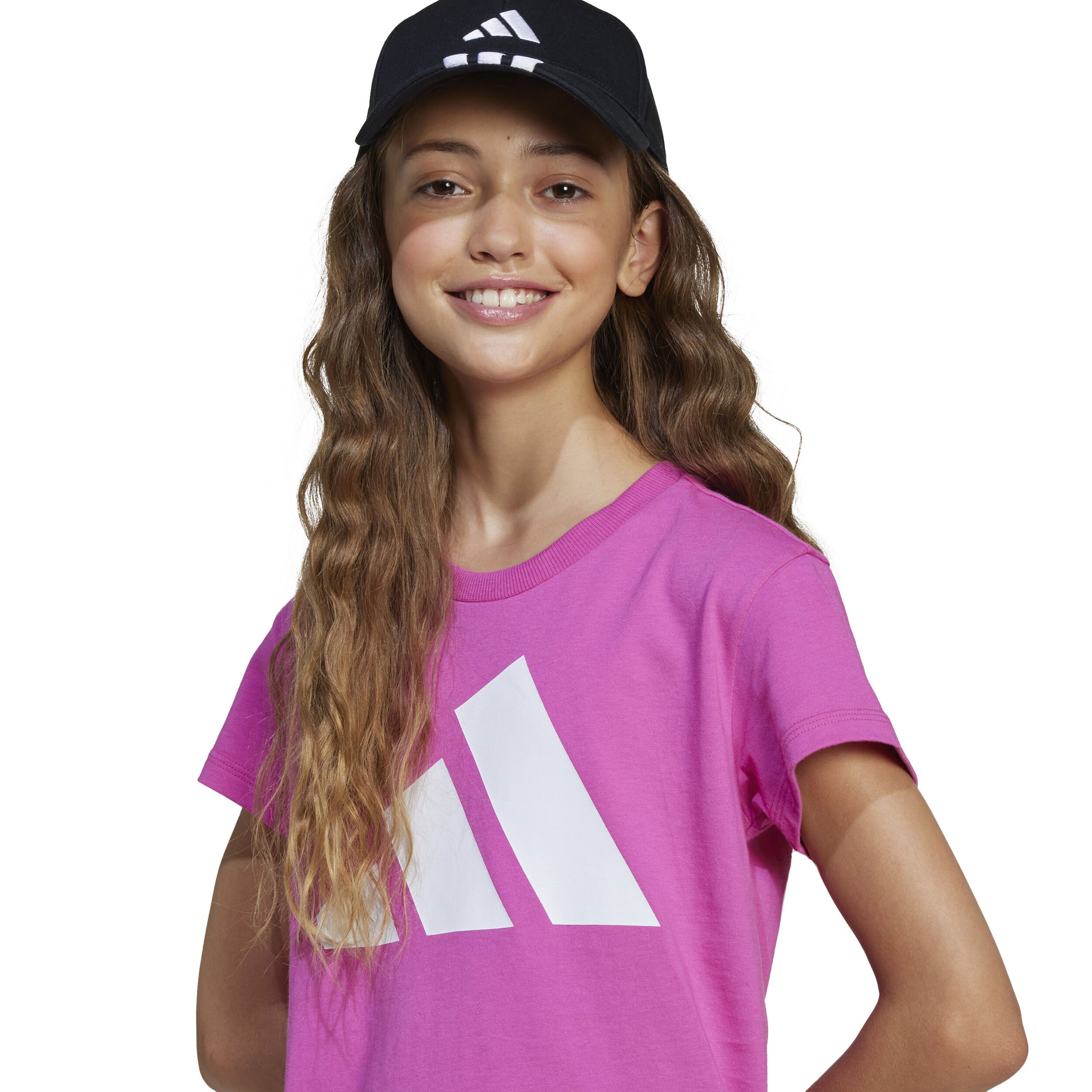 adidas Essentials T-shirt Enfants - Pink , Blanc