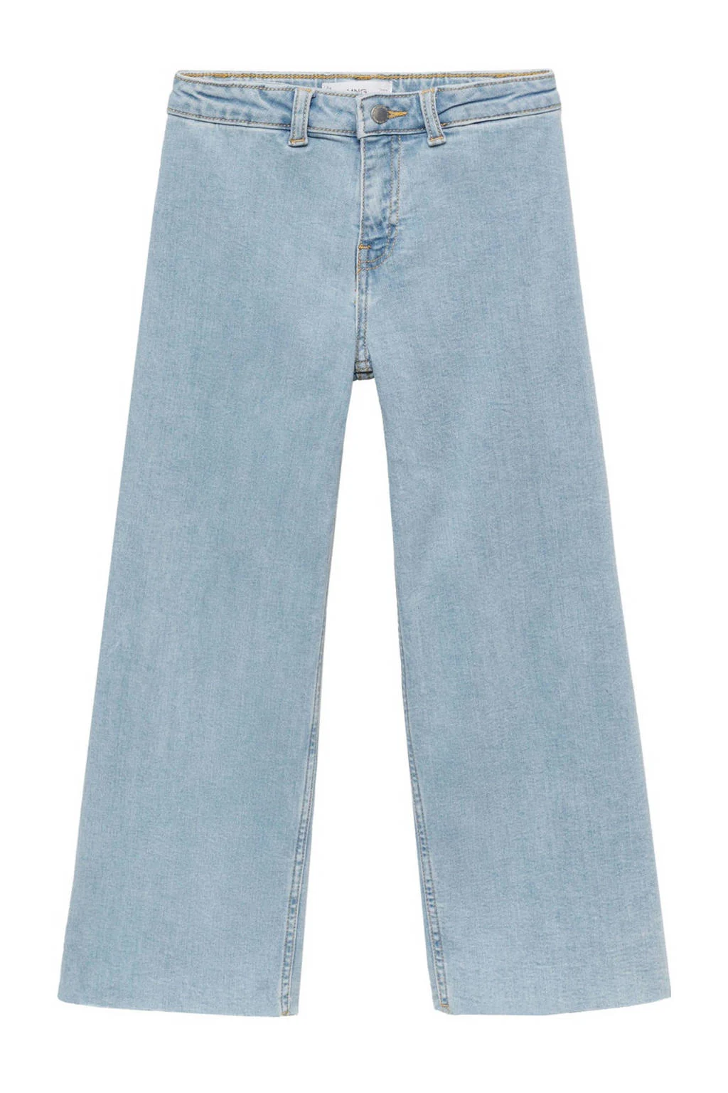 Mango Kids broek light blue denim