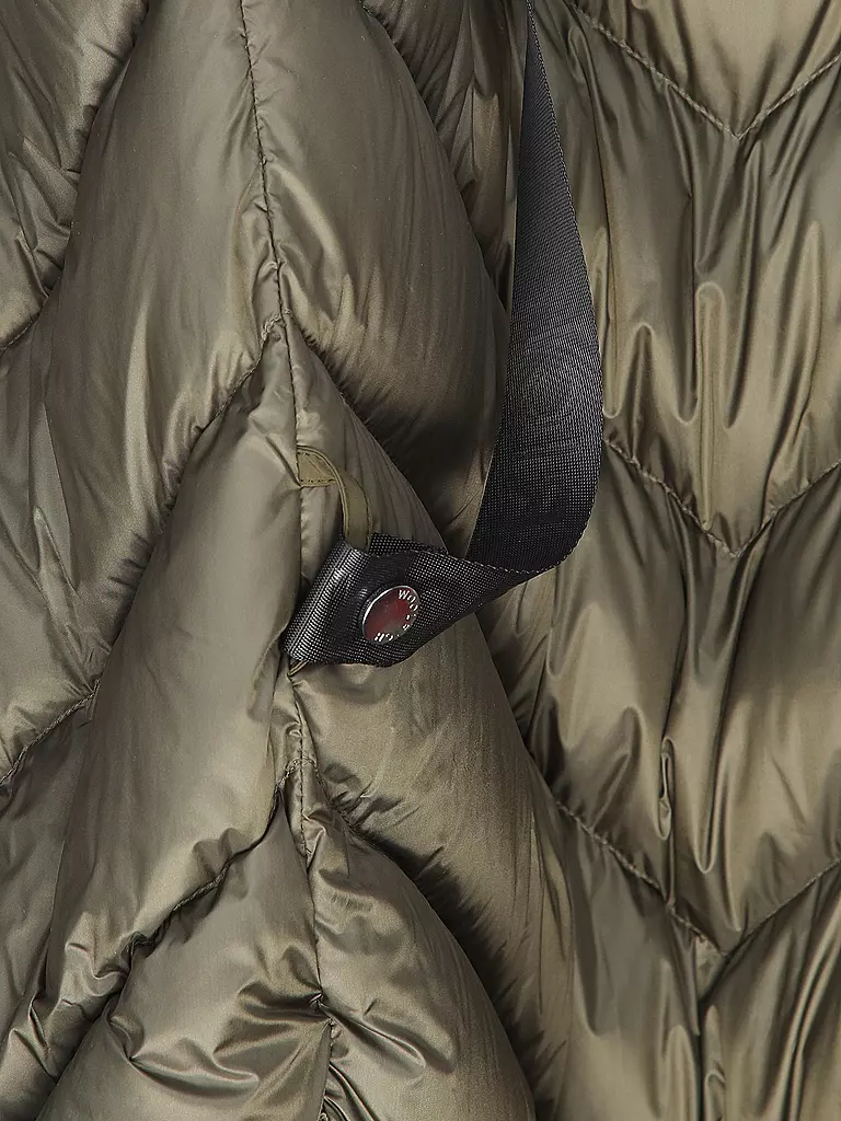 WOOLRICH Daunenparka COCOON  dunkelgrün