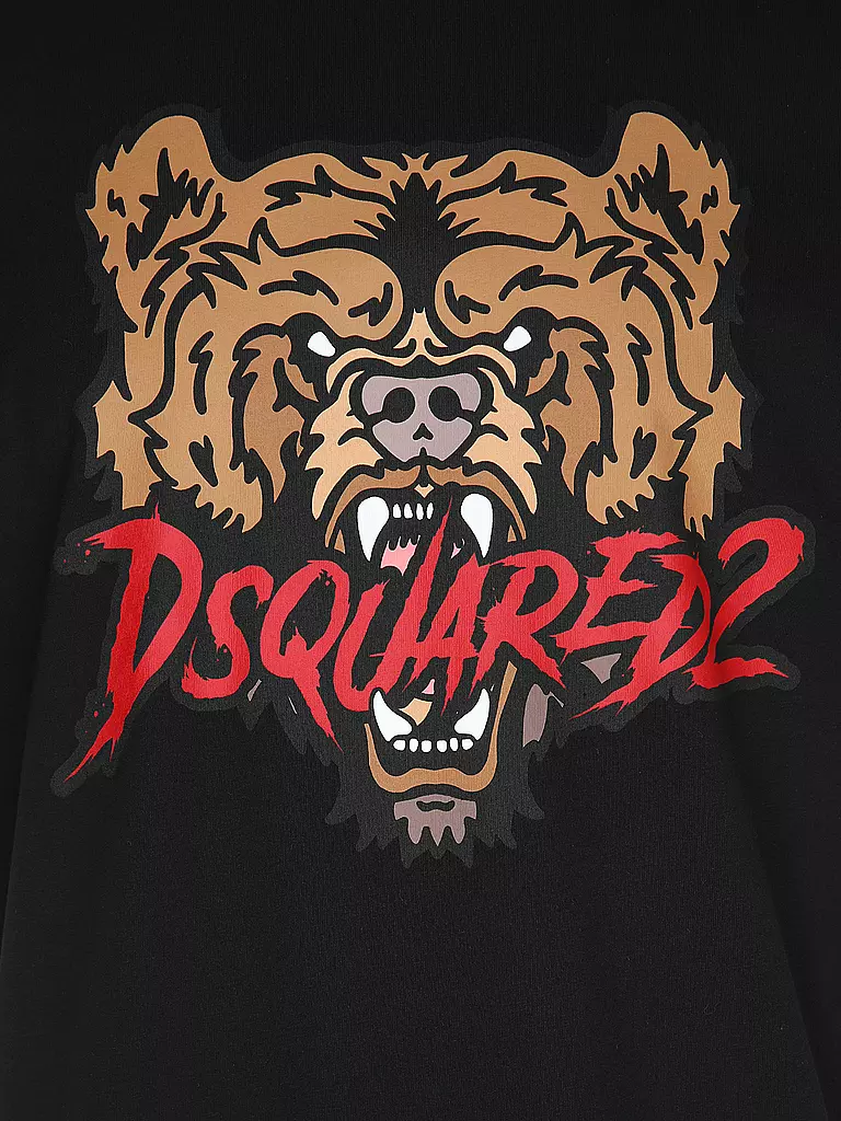 DSQUARED2 T-Shirt  schwarz