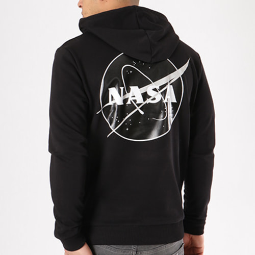 Sweat Capuche Insignia Desaturate Noir