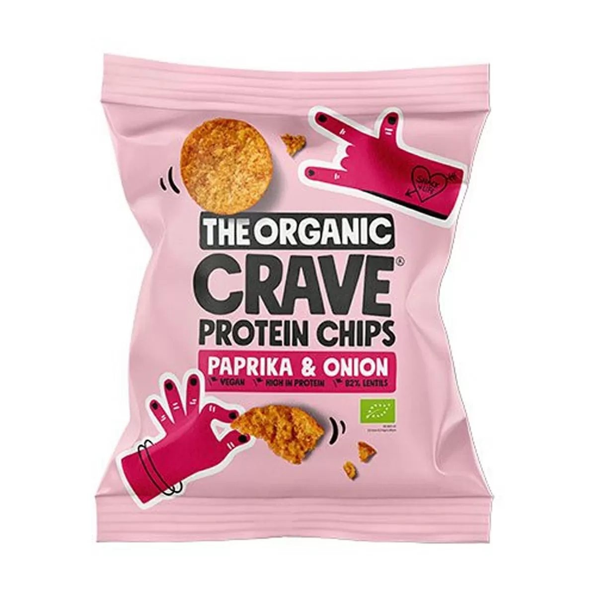 The Organic Crave Paprica & Onion Ø - 30 g