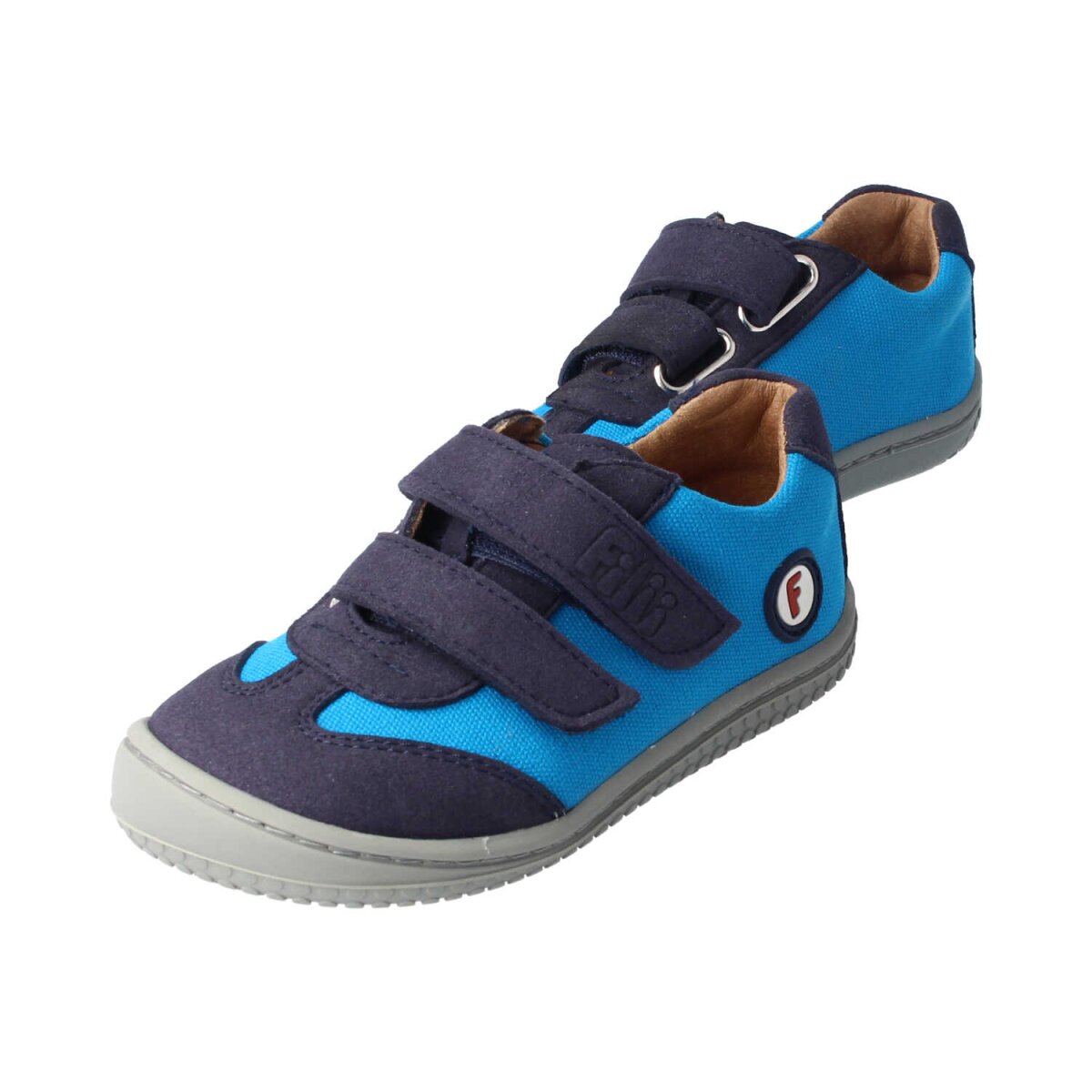V32041-228 turquoise LEGUAN canvas textil velcro Weite/W