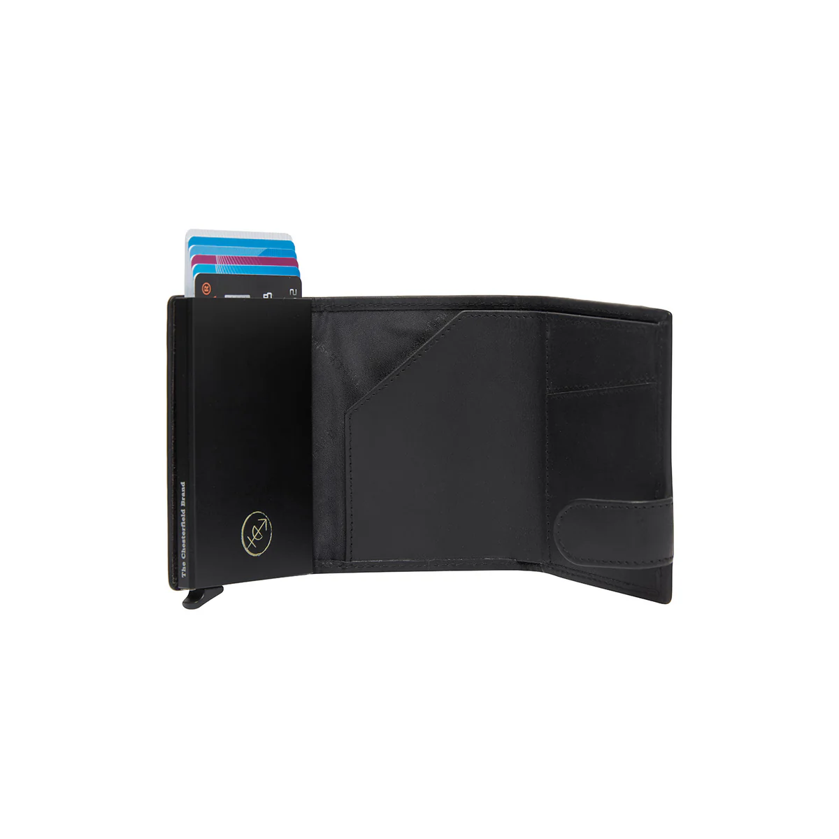 The Chesterfield Brand Delsbo Pashouder Nylon Wax Pull Up Navy