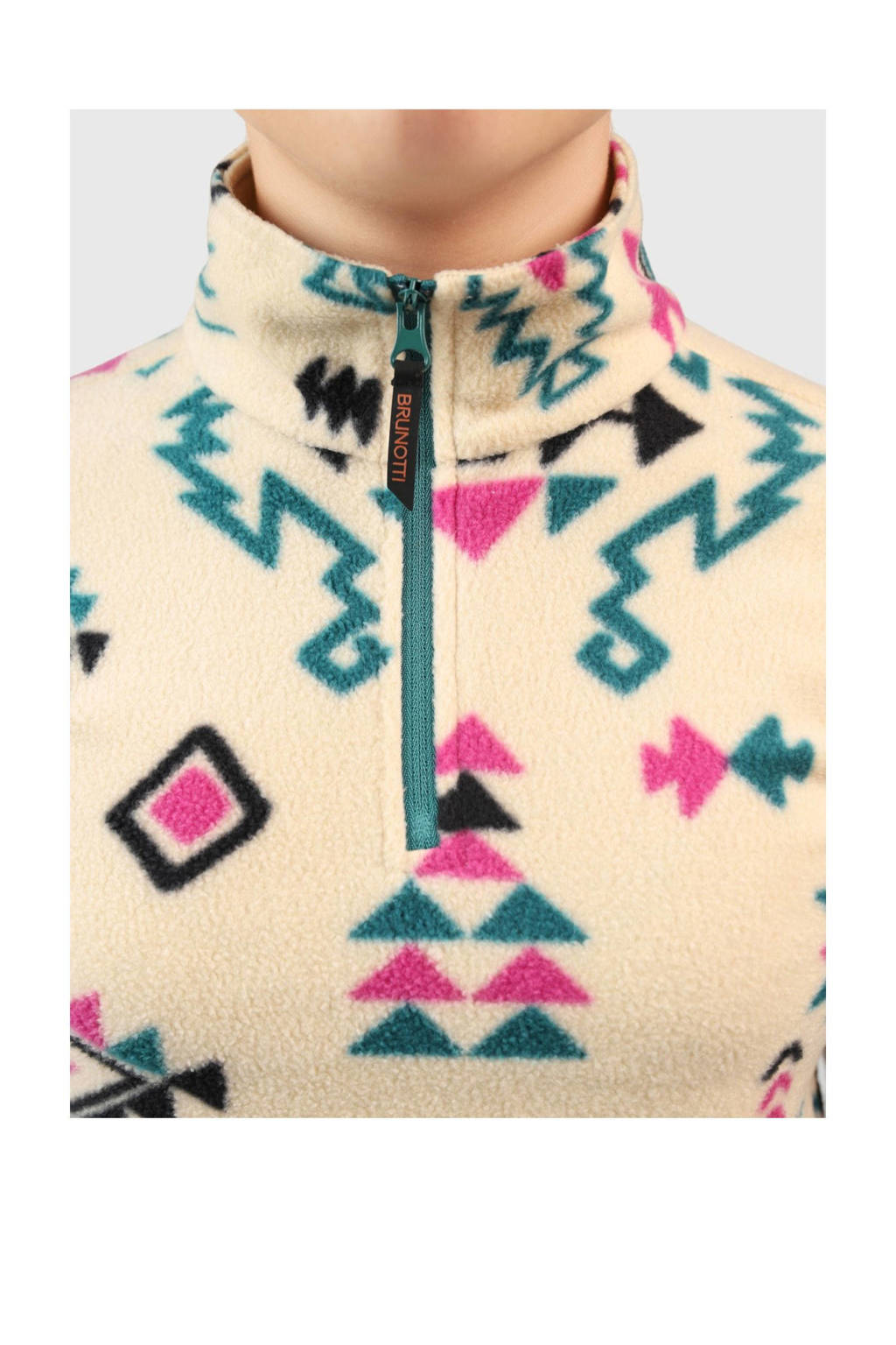 Brunotti skipully Mismy-Nordic ecru/roze/blauw