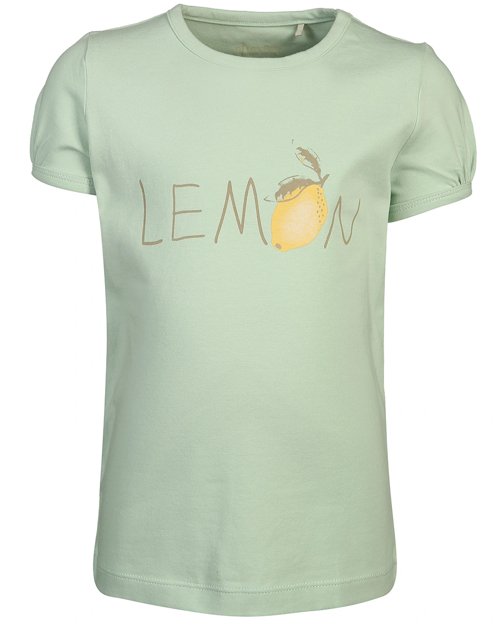 T-Shirt LEMON in aqua foam
