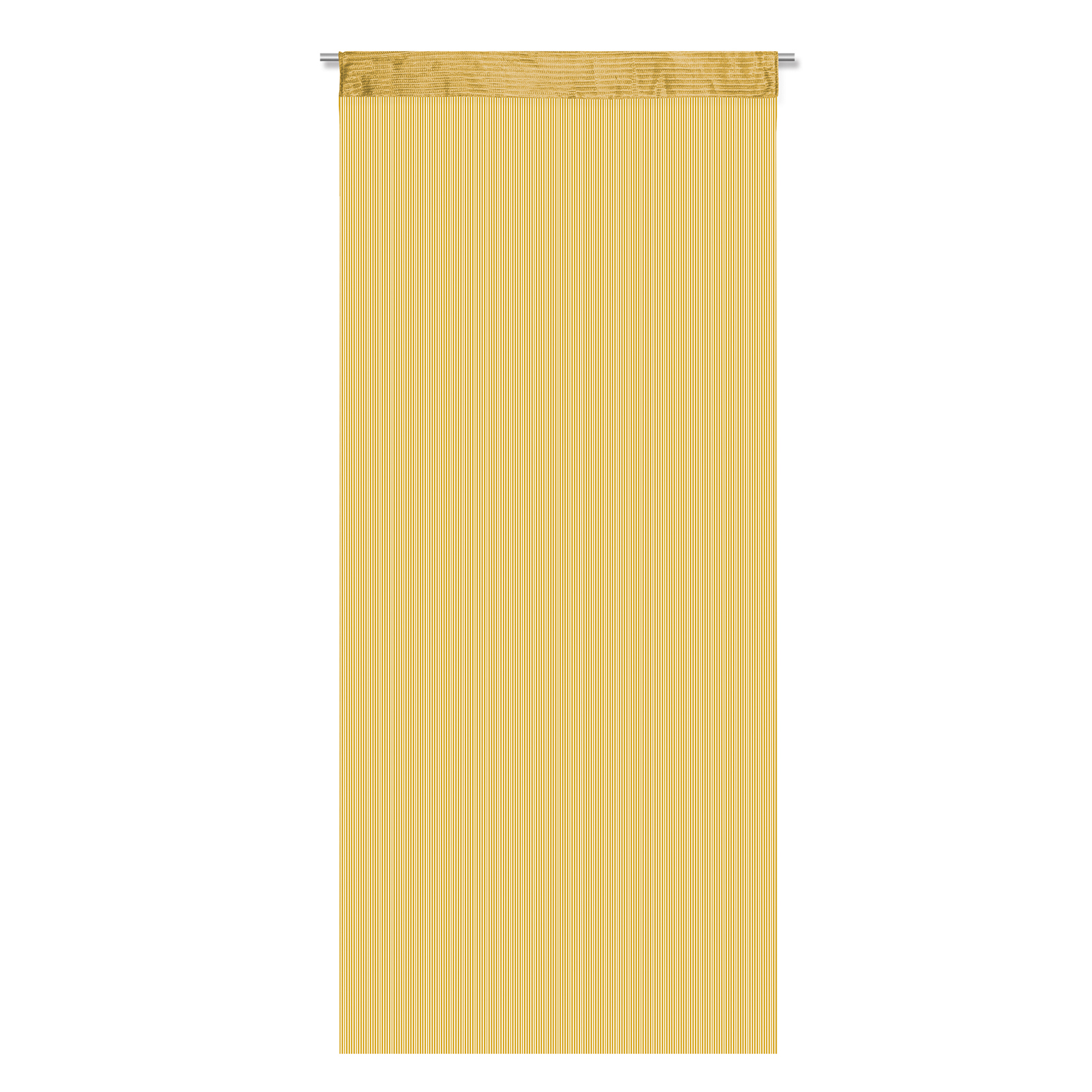 Fadenvorhang - curry - 90x245 cm