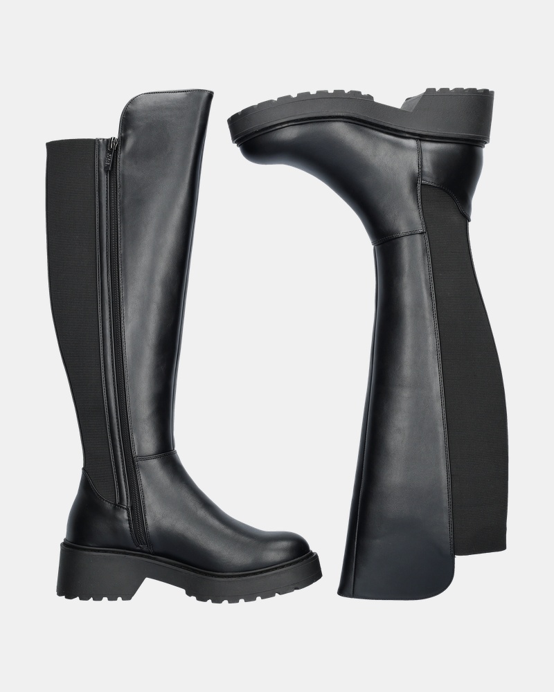 Steve Madden Callback Hoge laarzen  - zwart