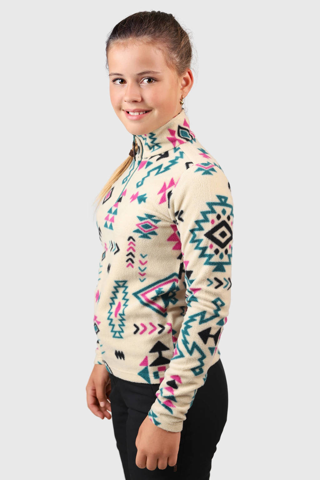 Brunotti skipully Mismy-Nordic ecru/roze/blauw