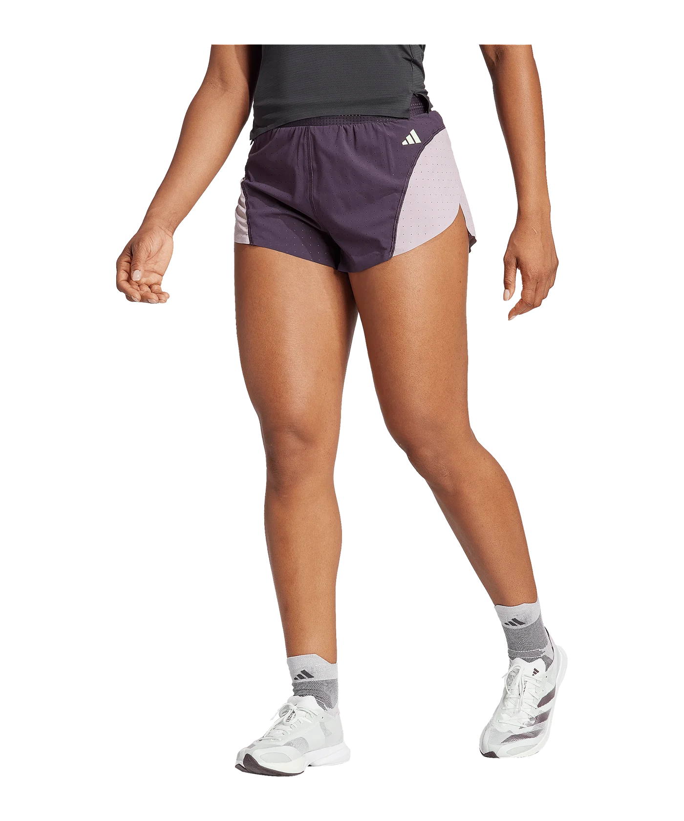 adidas Adizero Split Short Damen Lila