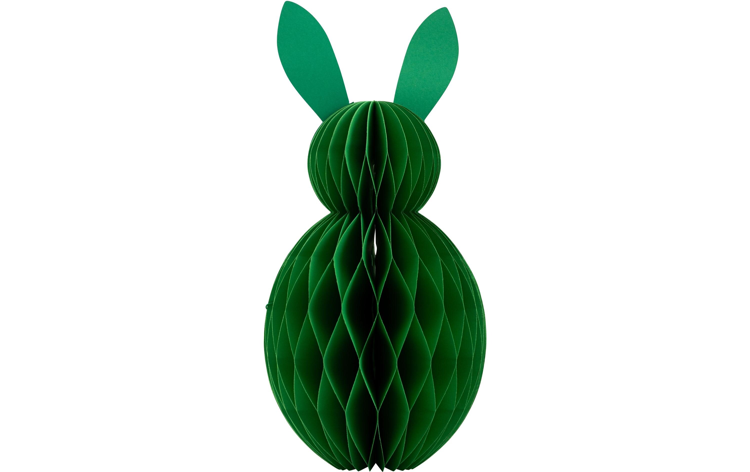 Hase 40 cm, GrünOsterhase aus Papier