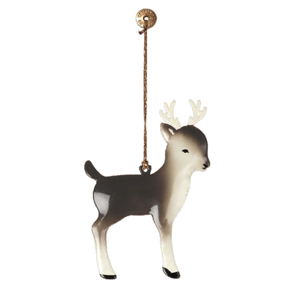 Juleophæng Bambi Grå - Maileg → Luksusbaby.dk