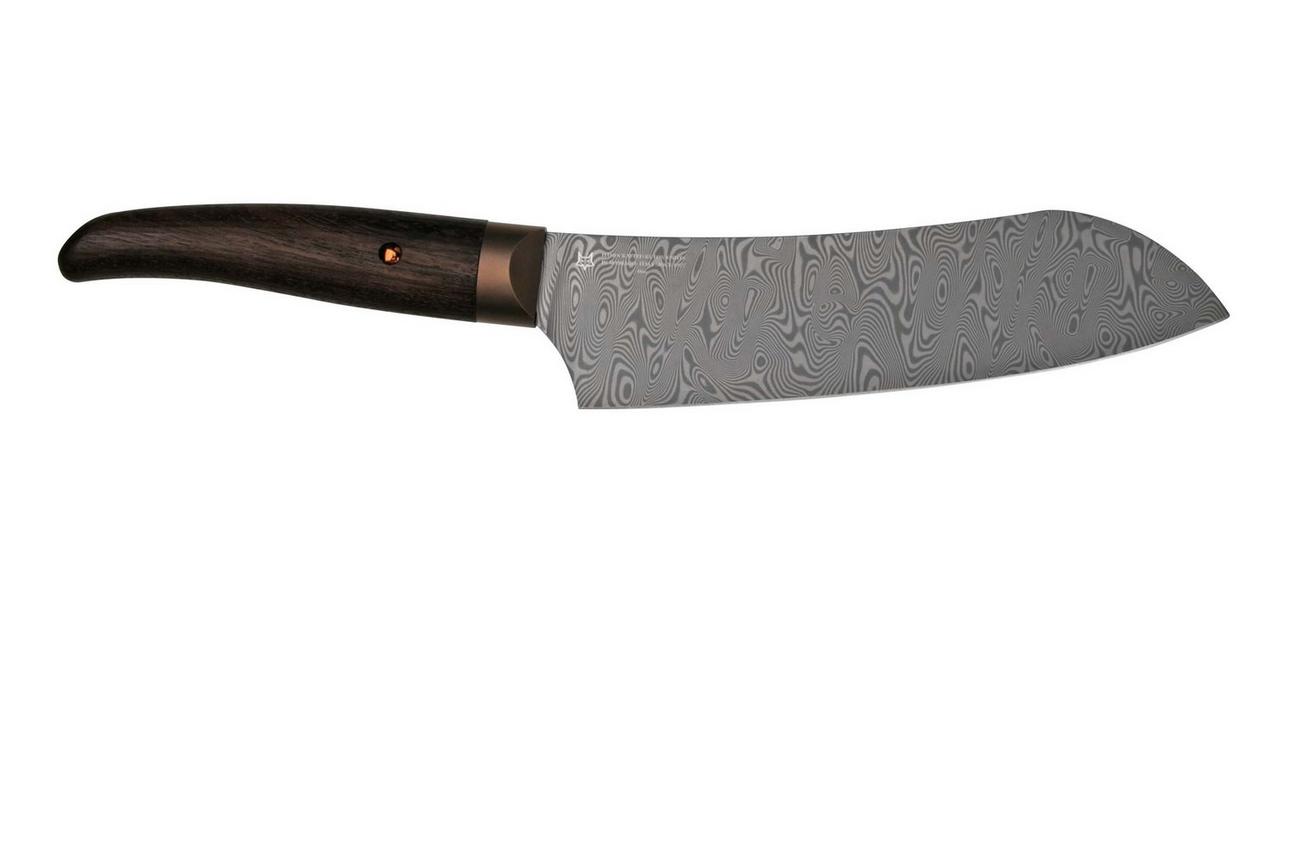 Due Cigni Coquus Balbach Damascus 2C2103DGD santoku 18 cm