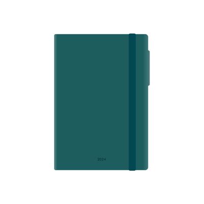 Agenda 1 jour par page - 17 x 24 cm - noir onyx - Legami Colours Collection