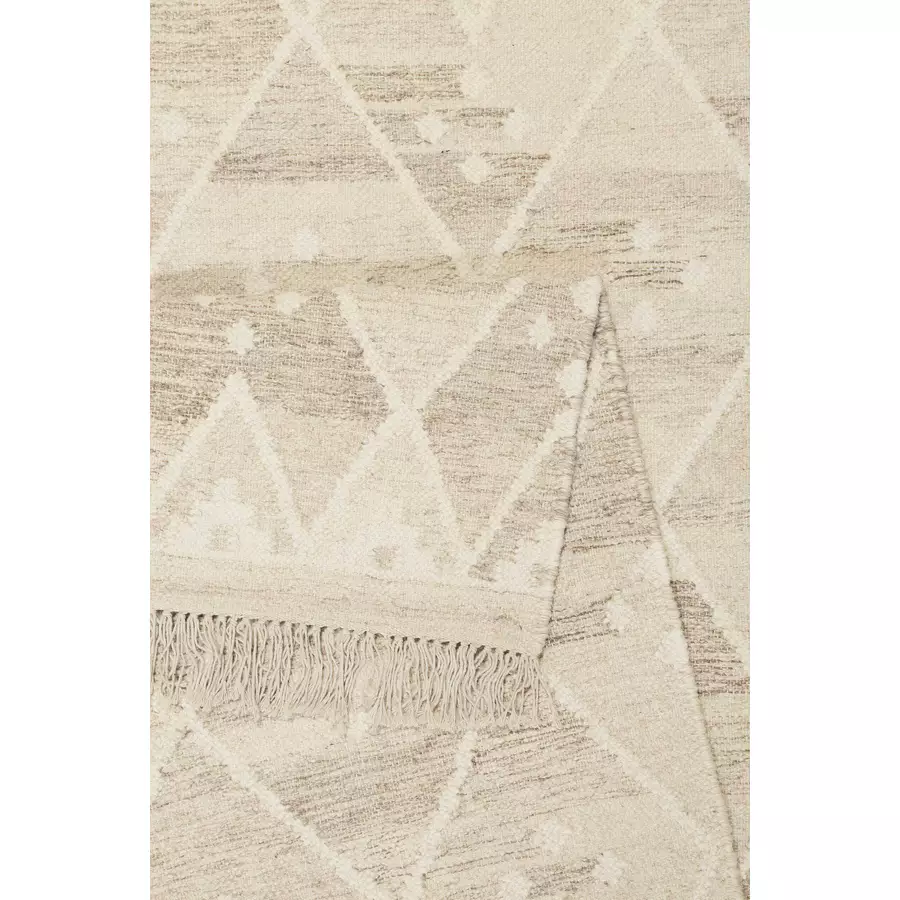 Green Looop Kelim Teppich Vermont beige