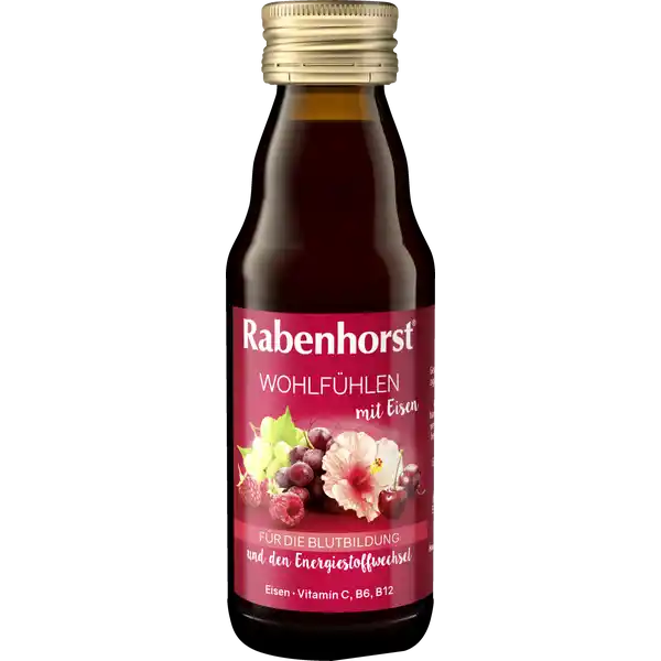 Wohlfühlen mit Eisen Direktsaft
