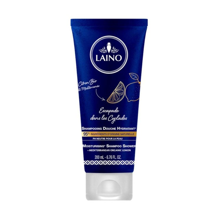 Shampooing Escapade dans les Cyclades Citron Bio de Méditeranée 200ml Laino