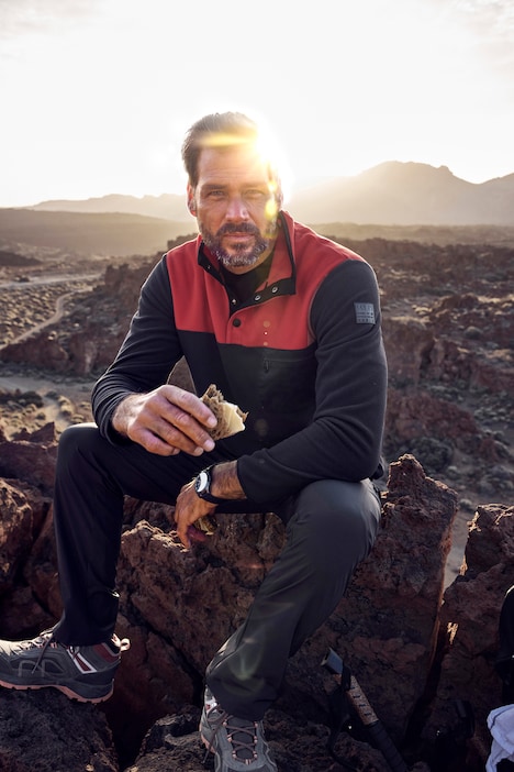 JAY-PI Sweattroyer, Trekking, Outdoor, Sweat, Zippkragen