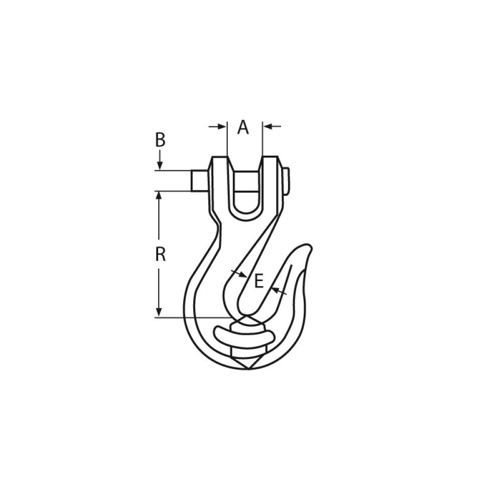 KJEDEKROK SELVKLEMMENDE 8388 A4 10MM