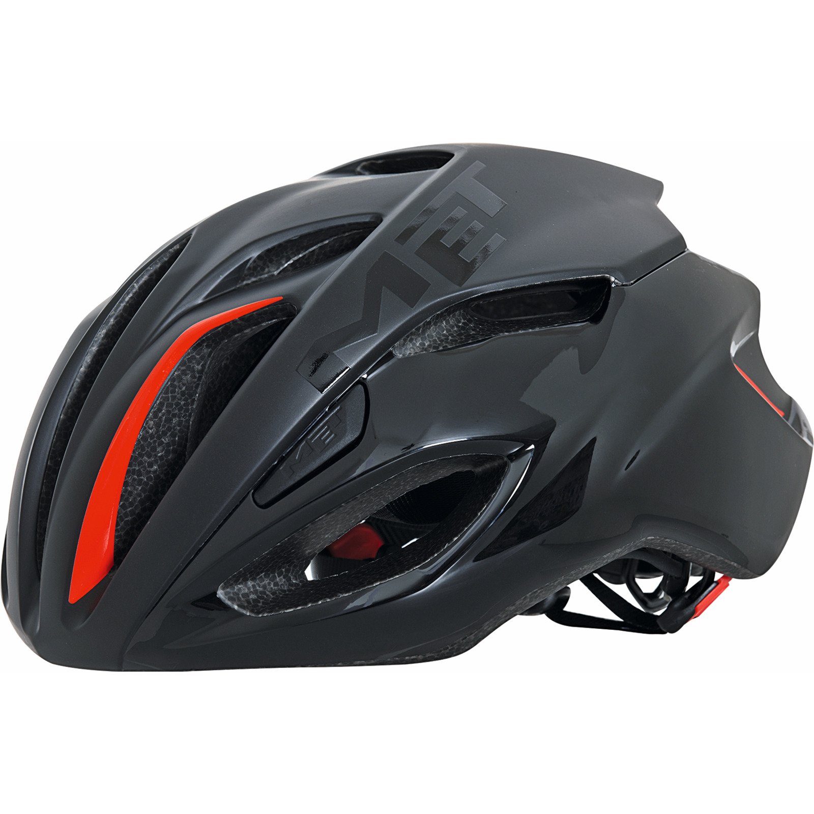 MET Rivale Helm Velohelm L, weiss