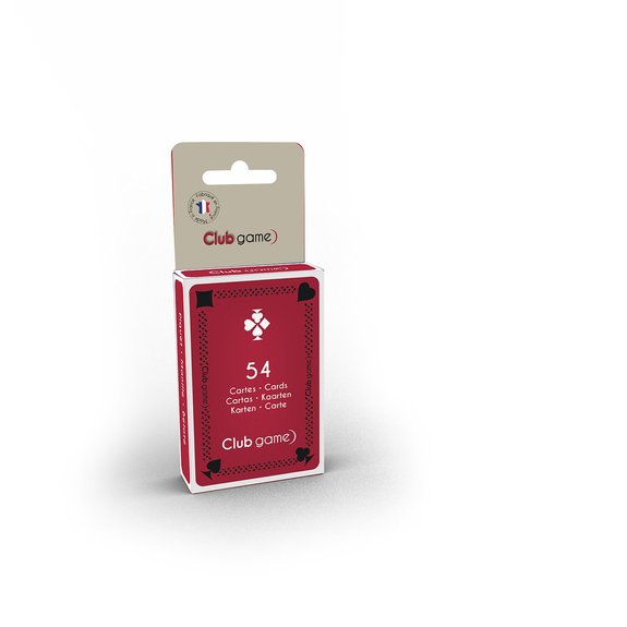 Jeu de 54 Cartes Club Game