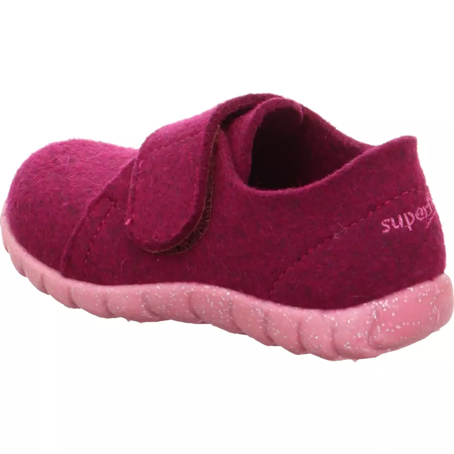superfit Hausschuh Happy rot (mittel)