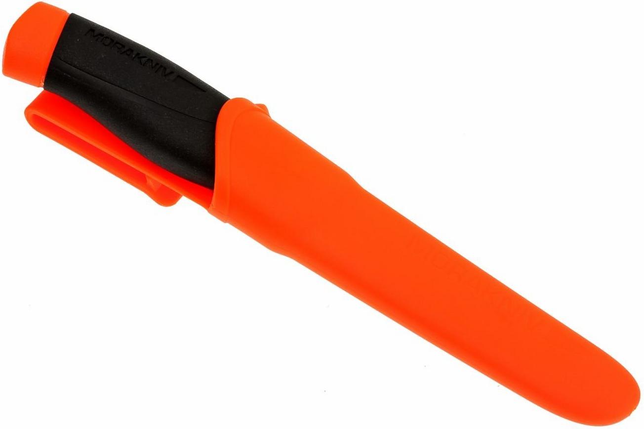 Mora Companion Heavy Duty F carbon, oranje, bushcraftmes