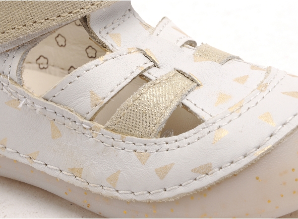 Kickers boots et bottillon bebe sushy fille blanc