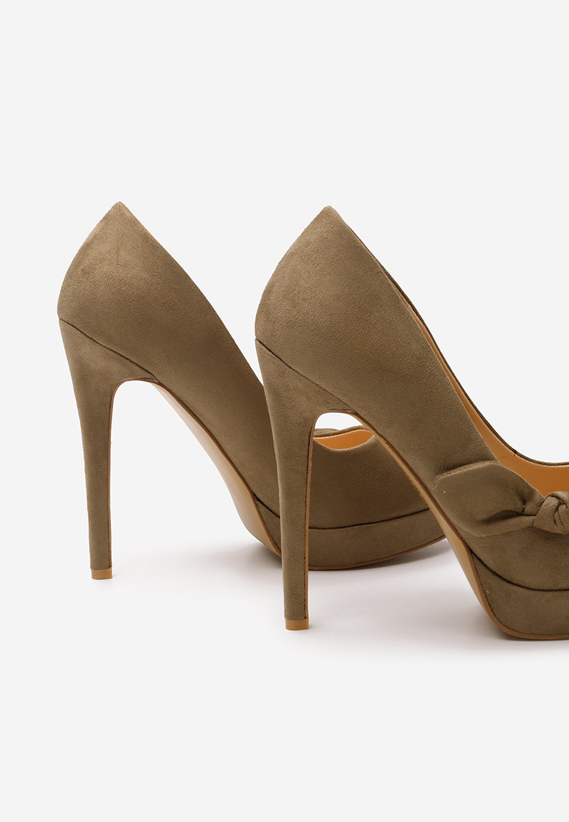 Chaussures à talon haut verts Nice